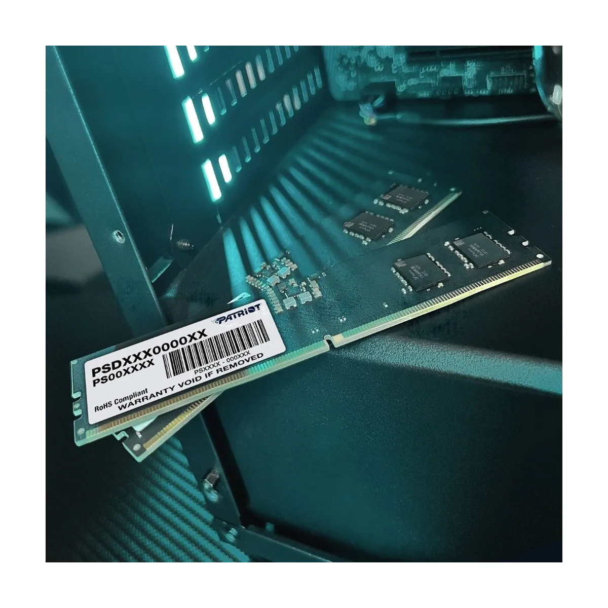 Оперативная память Patriot Signature, DDR5, 32GB (2x16 GB), 4800 MHz, CL40, DIMM