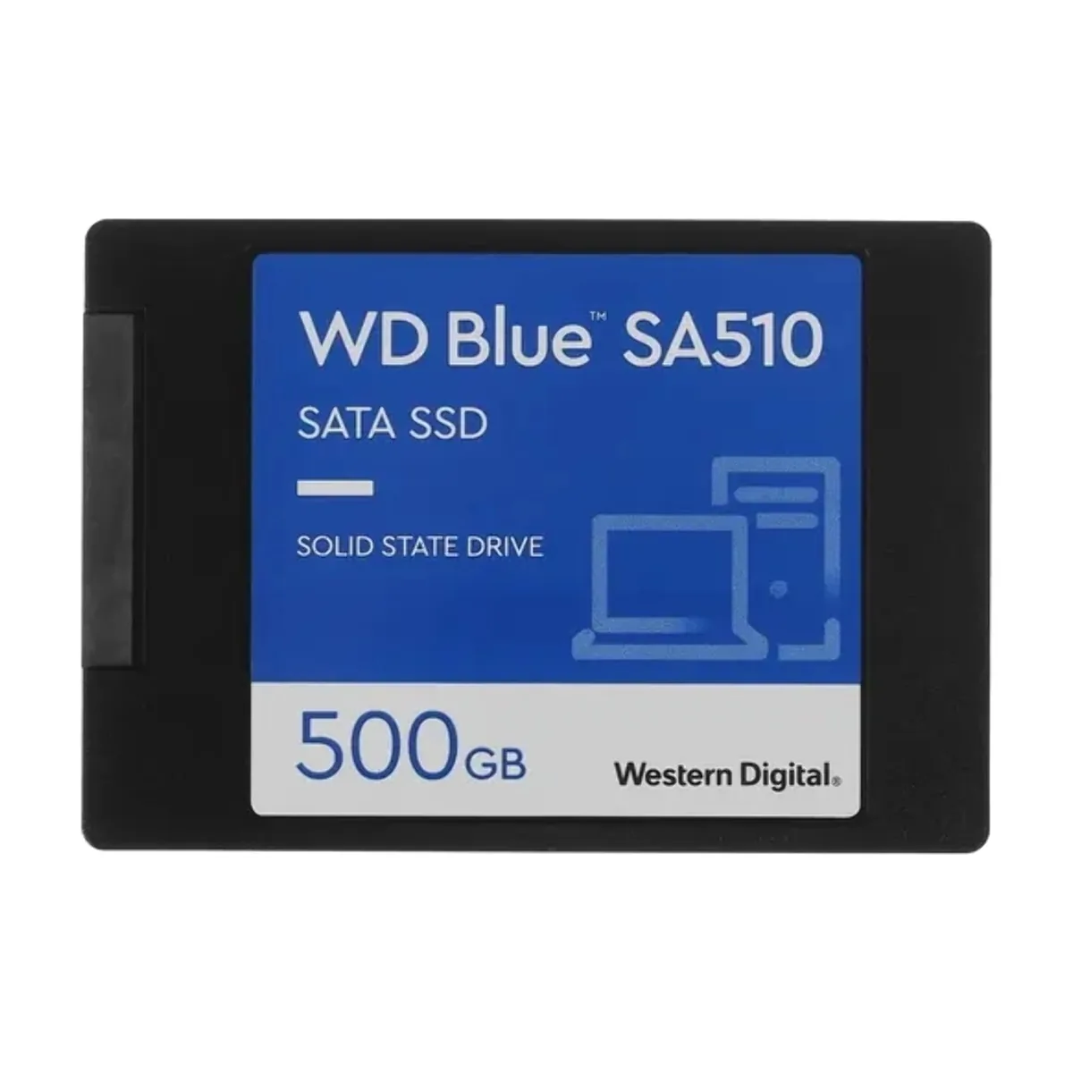Накопитель SSD WD Blue SA510 WDS500G3B0A, 500GB, SATA III, 2.5", R/W 560/510