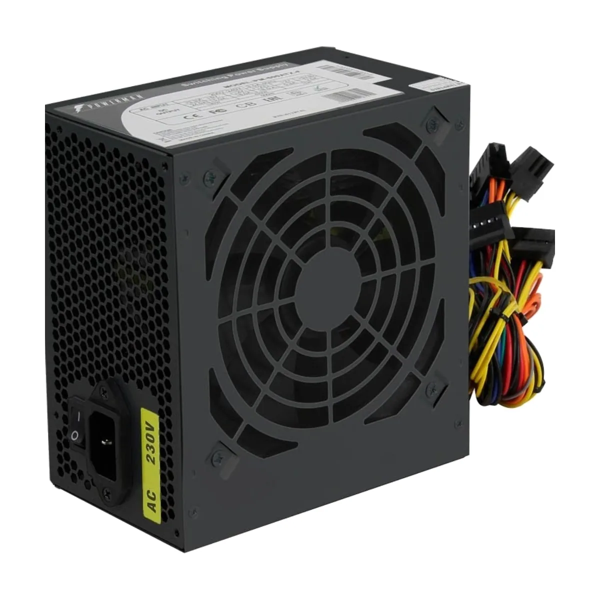 Блок питания Inwin/Powerman PM-600ATX-F-BL, 600Вт, 120мм, черный