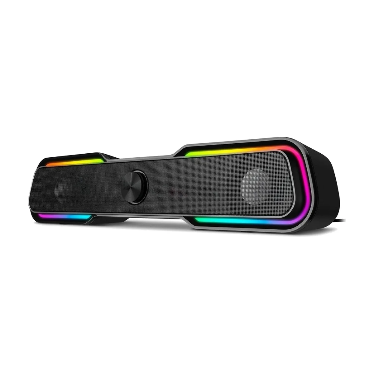 Акустическая система SVEN 450 2.0 (2x5W, Bluetooth, RGb-подсветка) черная