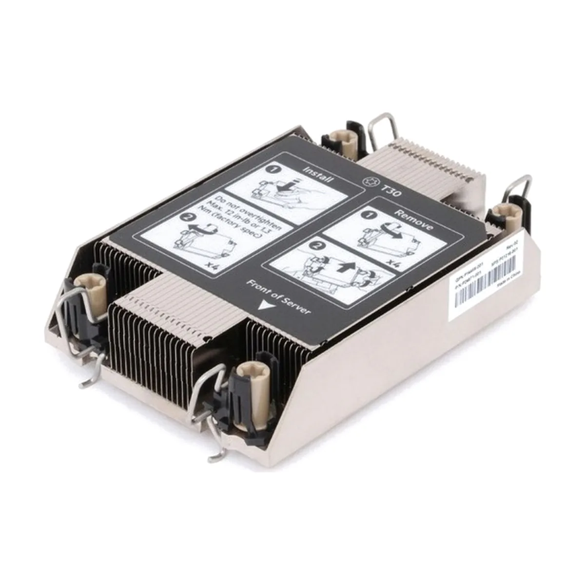 Радиатор HPE P31216-001 серебристый алюминий 120W