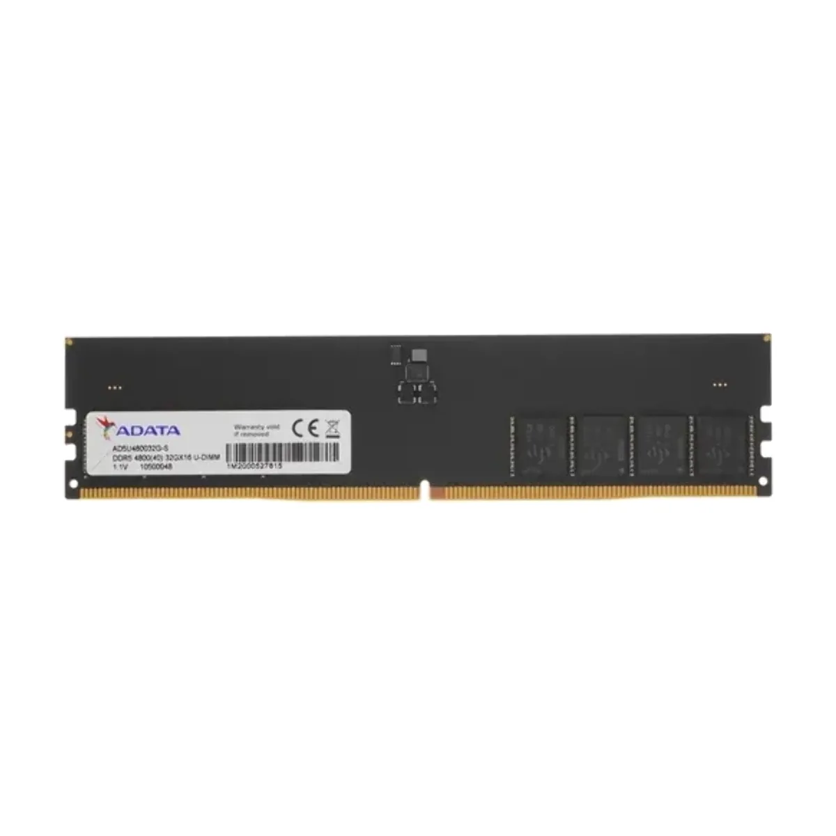 Оперативная память ADATA, DDR5, 32GB (1x32GB), 4800MHz, CL40, UDIMM