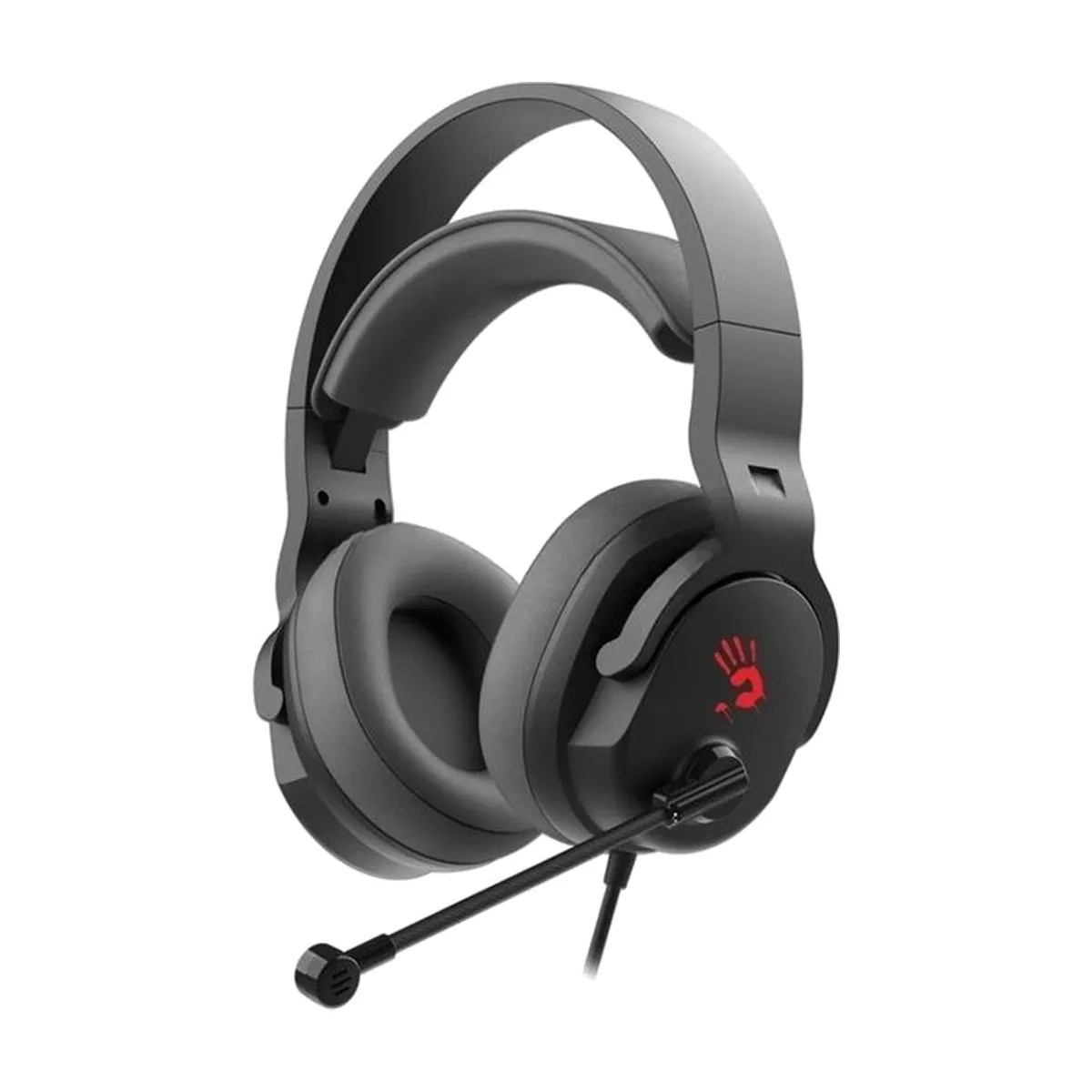 Гарнитура проводная с микрофоном A4Tech Bloody G330p черный 2м мониторные оголовье (G330P)