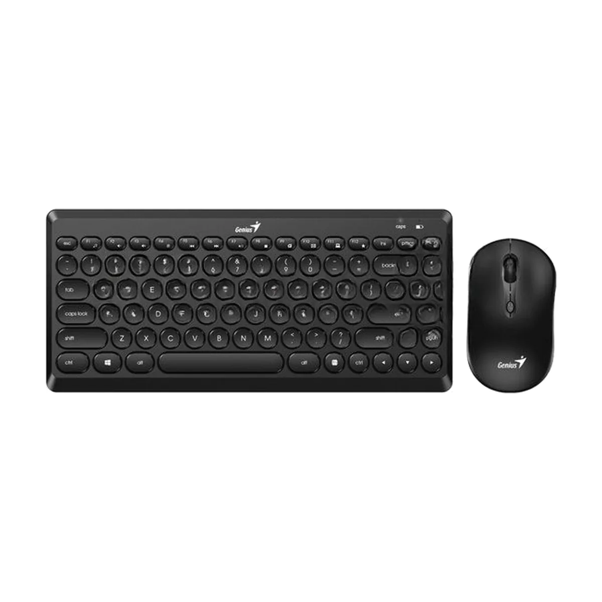 Комплект клавиатура+мышь Genius Luxemate Q8000 беспроводной, USB, 1600 DPI, чёрный