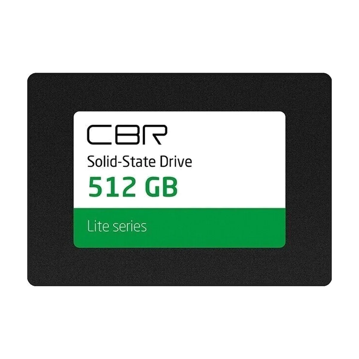 Накопитель SSD CBR, 512Gb, SATA III, 2.5", R/W 550/520
