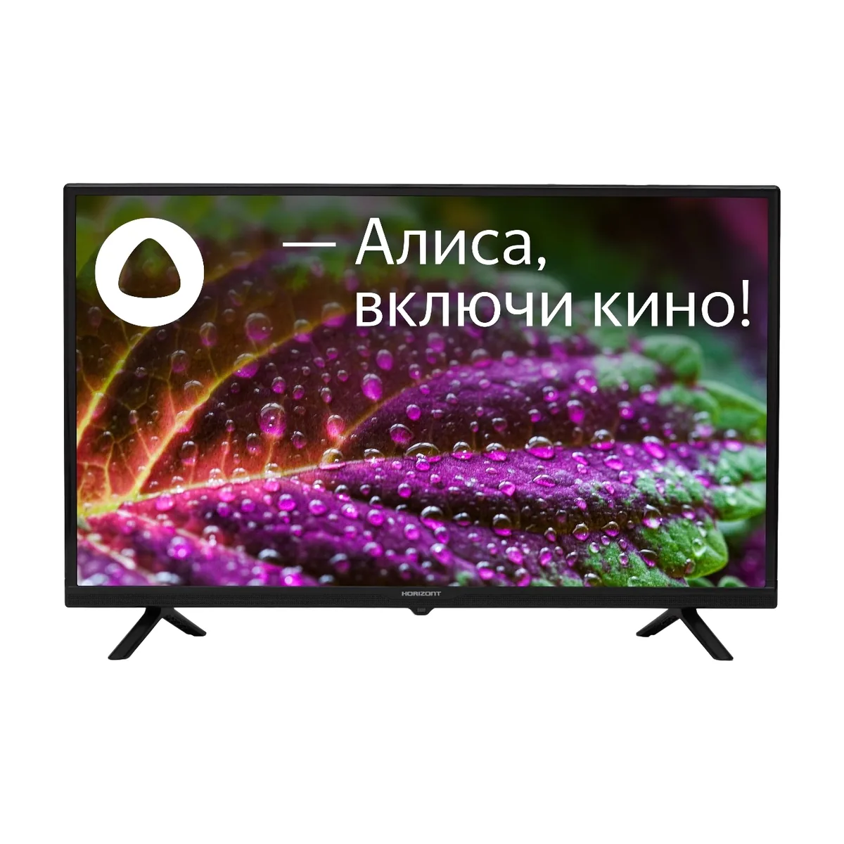 Телевизор Horizont 32" 32LE7052D черный LED FHD 60Hz Smart TV