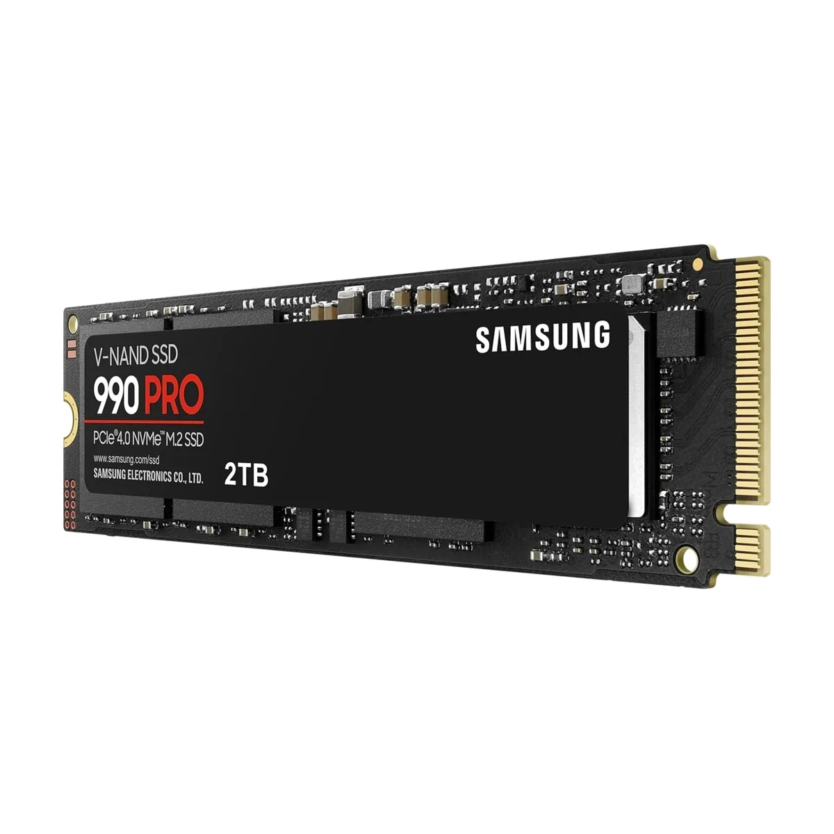 Накопитель SSD Samsung 990 PRO, 2Tb, PCIe 4.0 x4, M.2 2280, NVMe, R/W 7450/6900