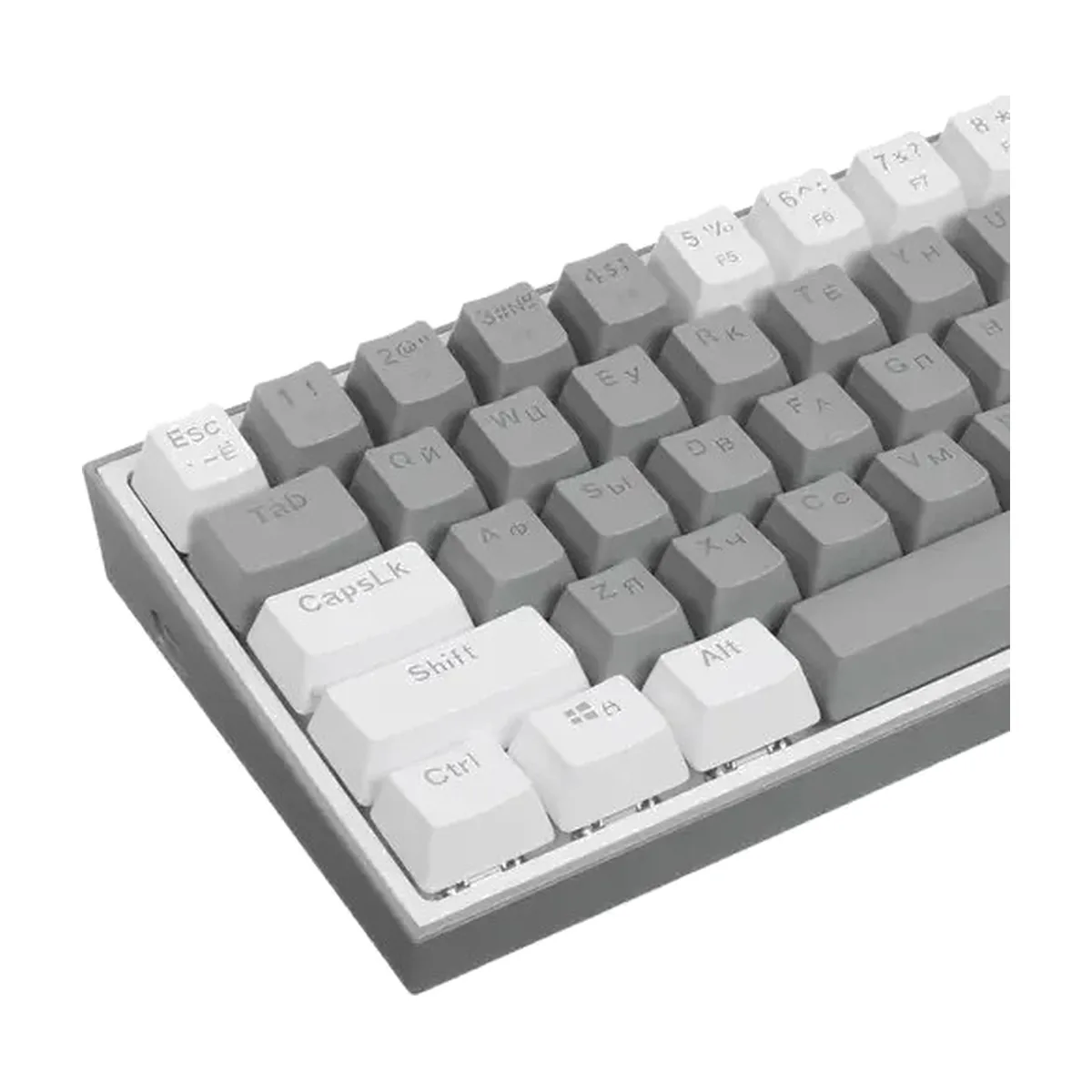 Клавиатура USB FIZZ GREY/WHITE REDRAGON 70675 DEFENDER