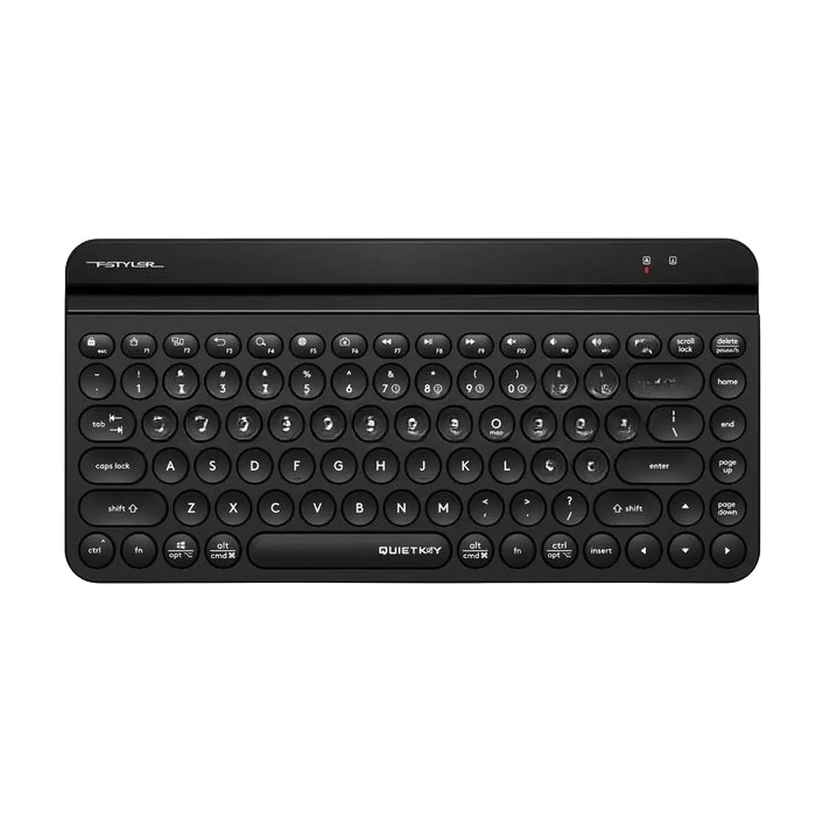 Клавиатура беспроводная A4Tech Fstyler FBK30 черный/серый USB BT/Radio slim Multimedia