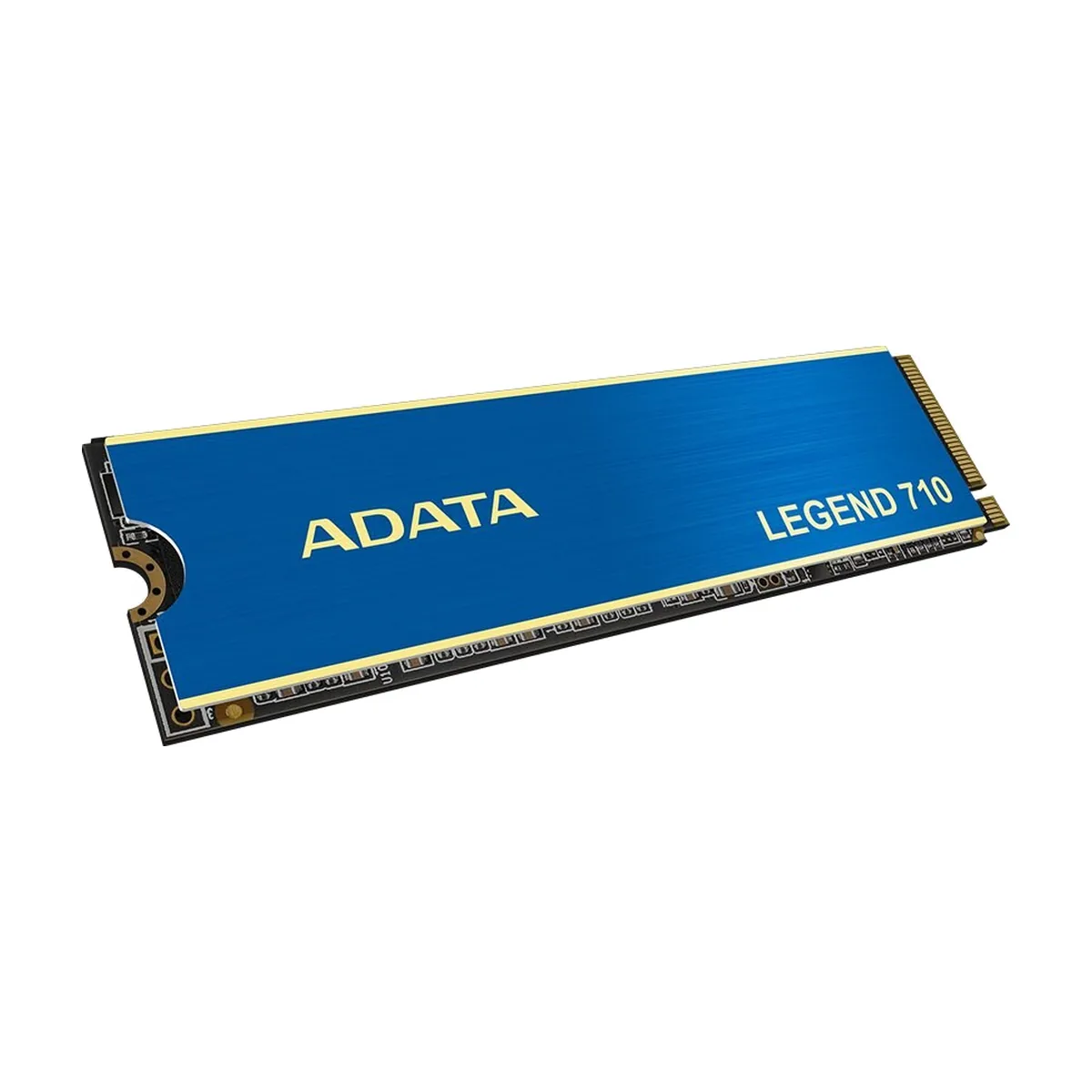Накопитель SSD ADATA LEGEND 710, 256Gb, PCIe 3.0 x4, M.2 2280, NVMe, R/W 2100/1000, с радиатором