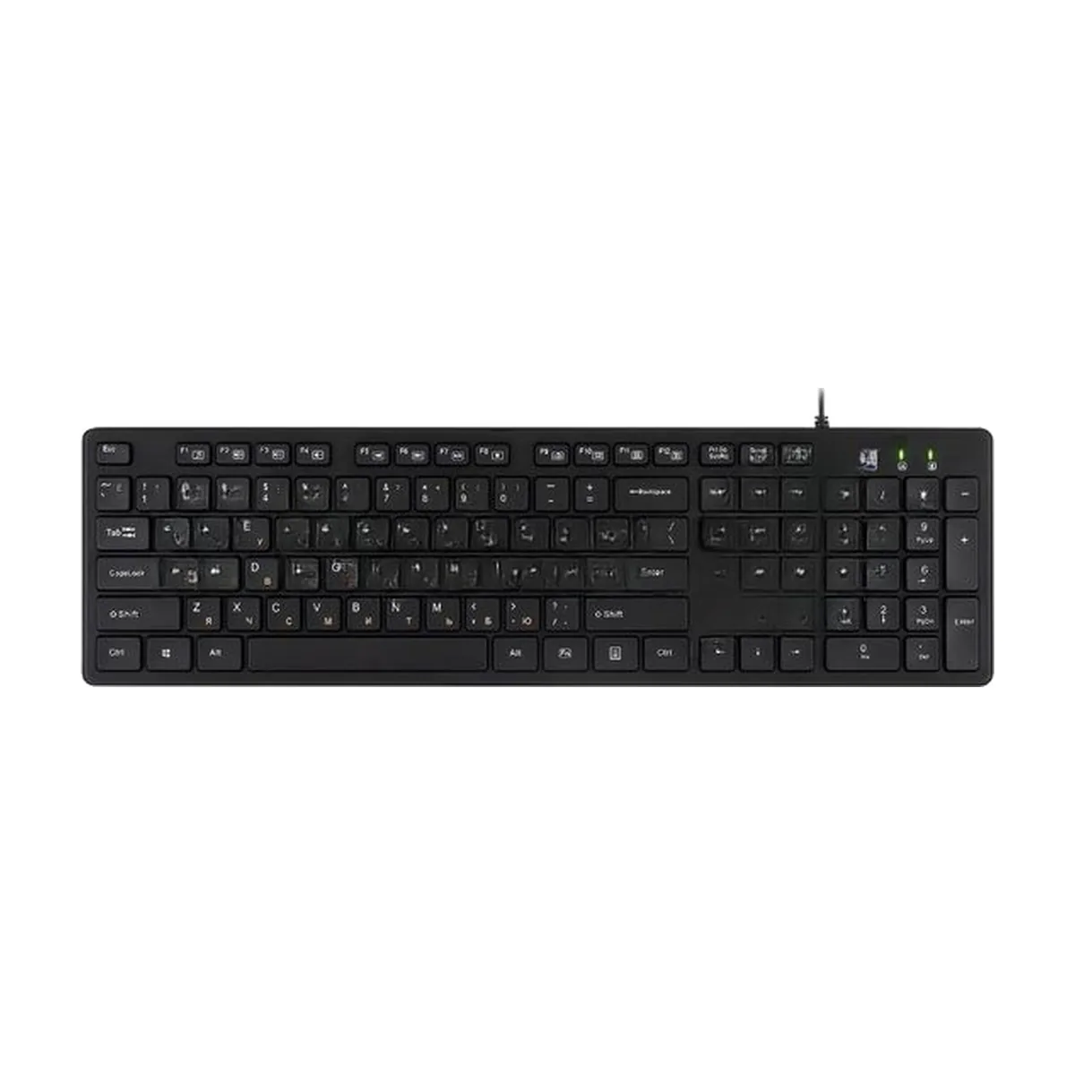 Клавиатура проводная Acer OKW122, USB, черный