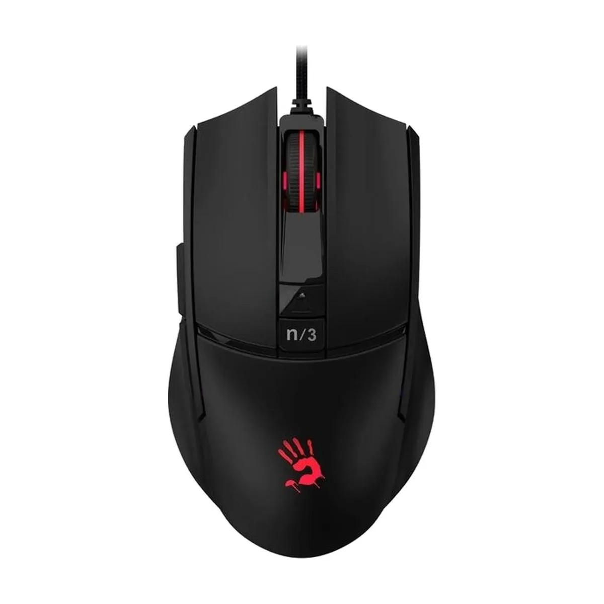 Мышь проводная A4Tech Bloody L65 Max черный, 12000 dpi, USB Type-A, кнопки - 7