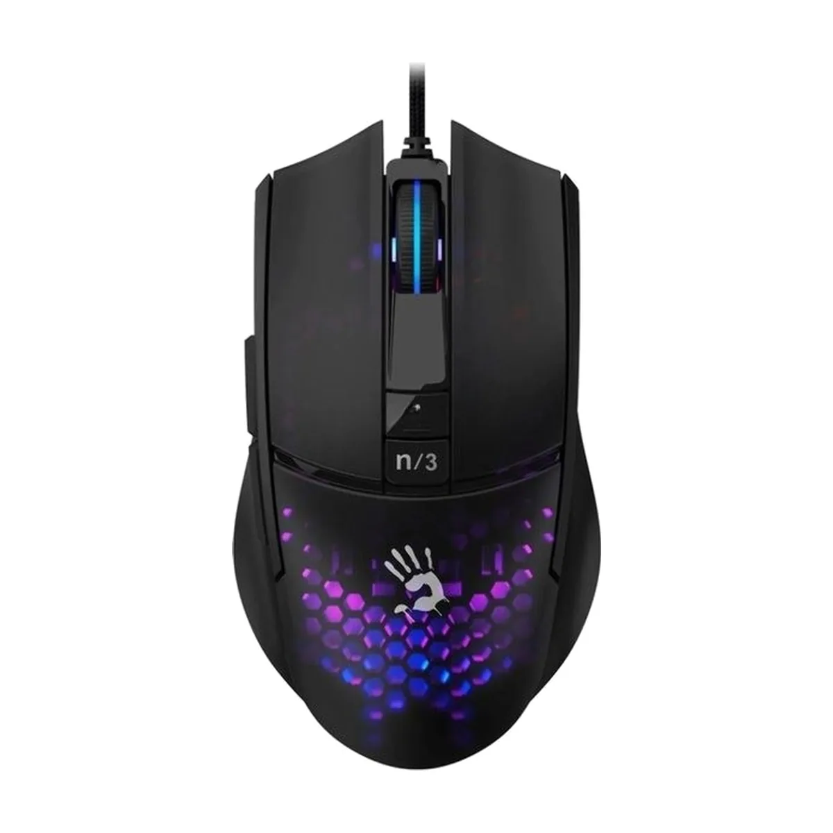 Мышь проводная A4Tech Bloody L65 Max черный, 12000 dpi, USB Type-A, кнопки - 7