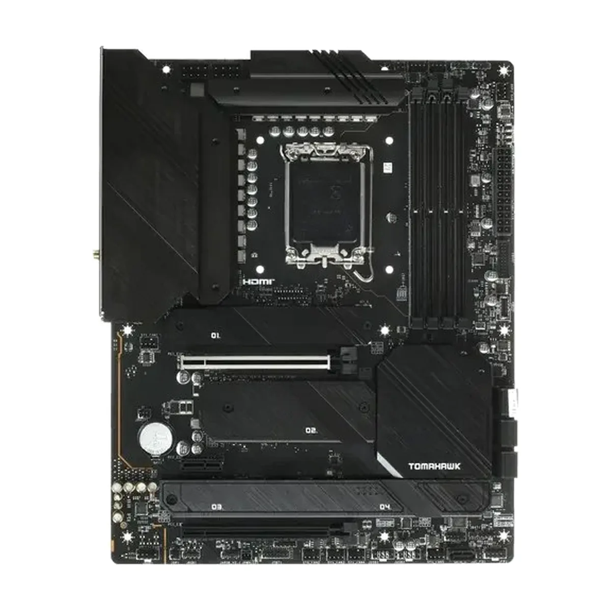 Материнская плата MSI MAG Z790 TOMAHAWK WIFI, LGA1700, Intel Z790, 4xDDR5, 7xSATA, 4xM.2, 2xPCIe x16, 1xPCIe x1, DisplayPort, HDMI, 1x2.5Gb LAN, USB Type-C, 5x3.5 мм, 7.1, ATX