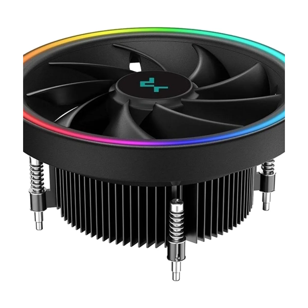 Кулер для процессора DEEPCOOL UL551 черный,(только сокет 1700), 136 мм, алюминий, 1800 об/мин, 26.8 дБ, 4 pin, 95 Вт, 71 мм