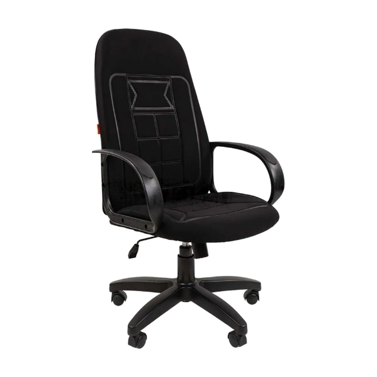 Кресло Chairman 727 черный, ткань, 120 кг