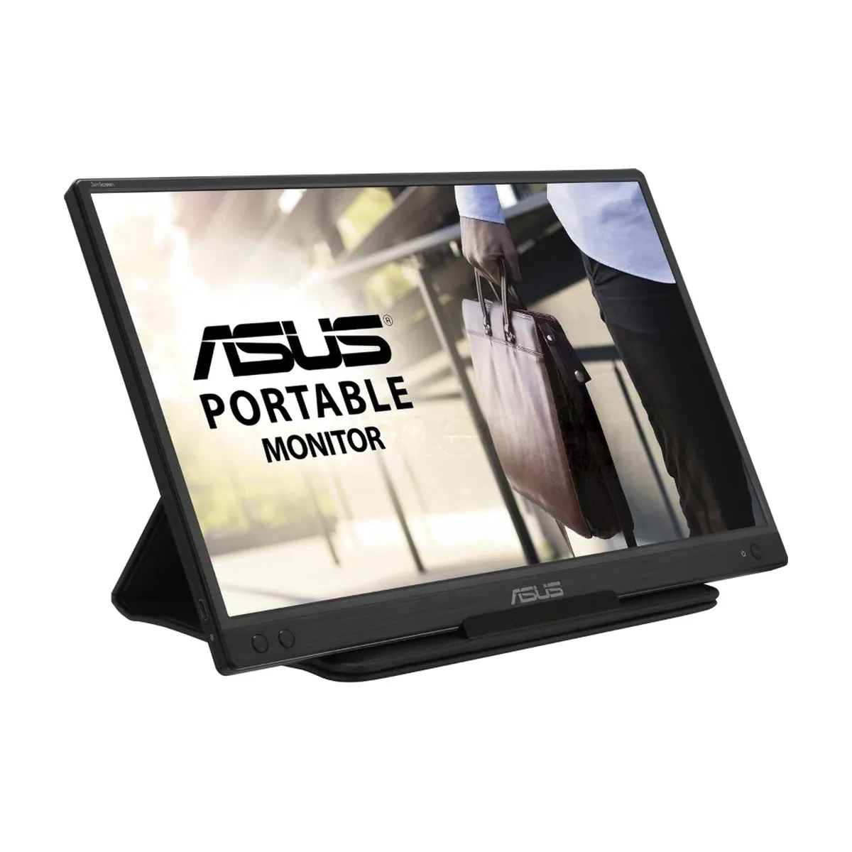 Монитор 15.6" ASUS ZenScreen MB166C IPS 1920x1080, 60 Гц, 5 мс, 16:9, 250 кд/м2, 1хUSB-C, черный