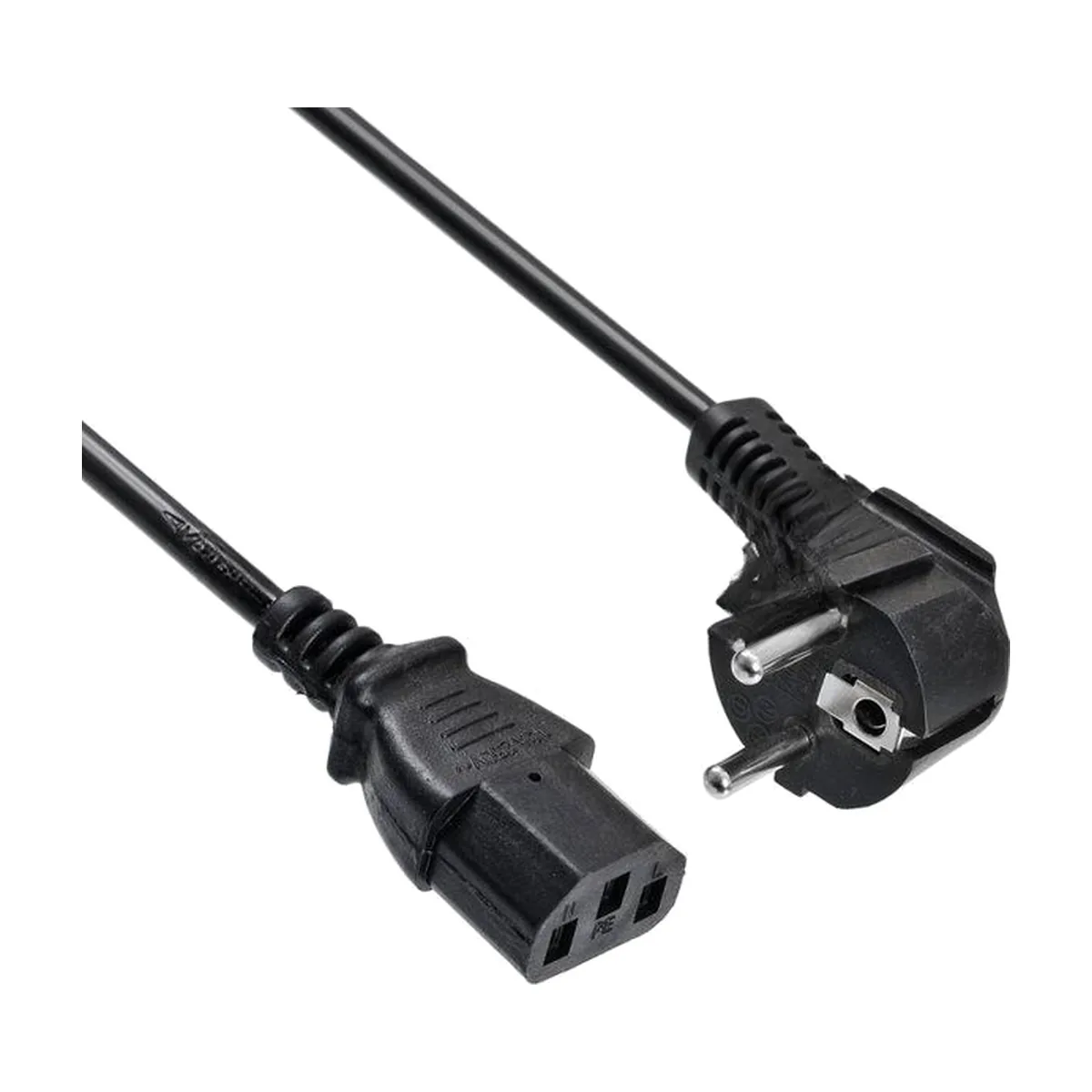 Кабель Buro BU-PCAB-1.8-16A IEC C13 Евровилка 1.8м