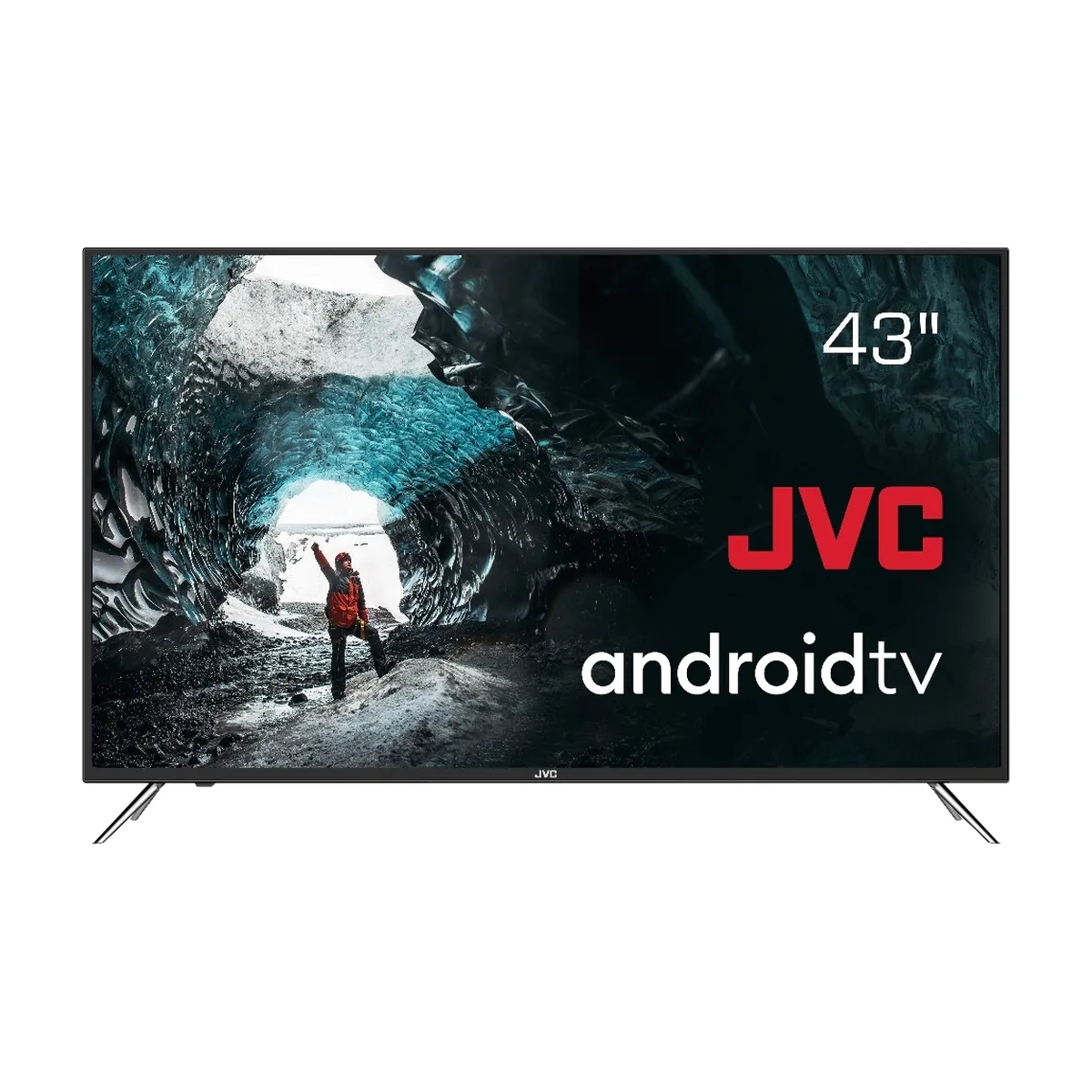 Телевизор JVC 43" LT-43M792 черный DLED UHD 60Hz Smart TV