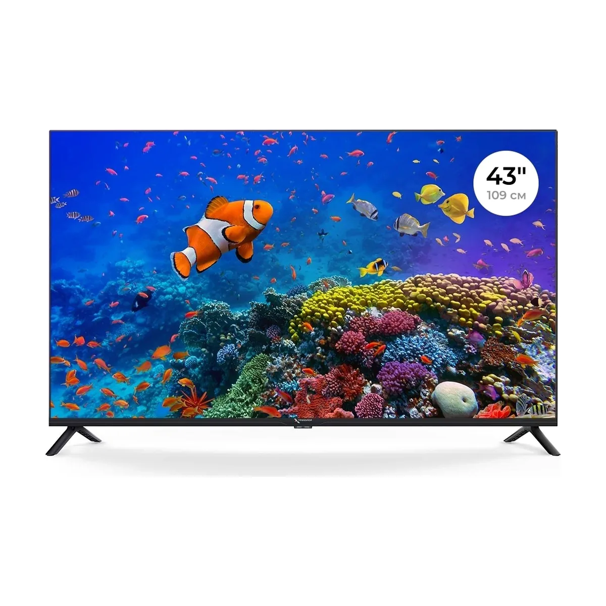 Телевизор Триколор 43" H43U5500SA черный LED UHD 60Hz Smart