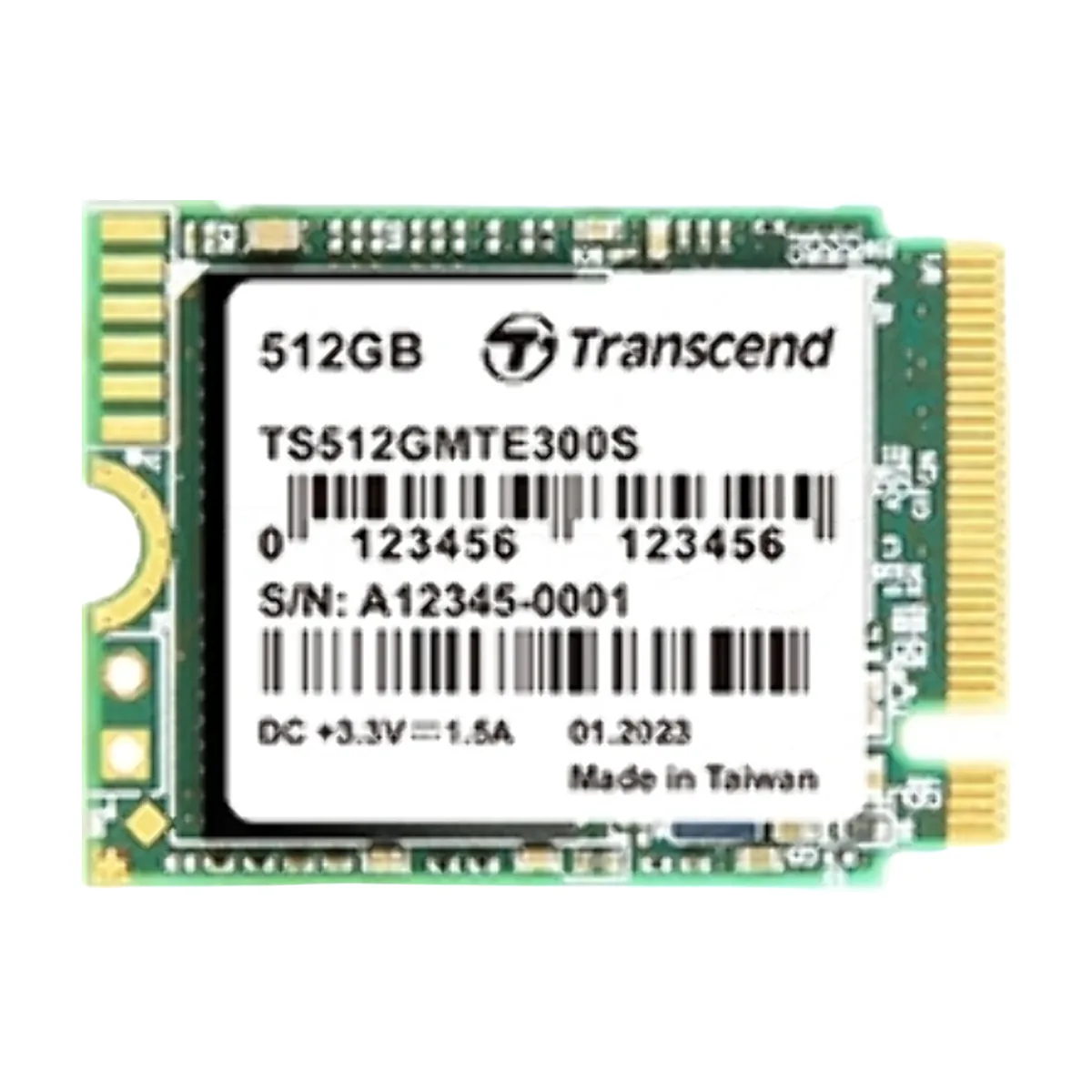 Накопитель SSD 256Gb Transcend MTE300S, 3D TLC NAND, M.2 2230,PCI-E 4x [ R/W - 2000/950 Mb/s]