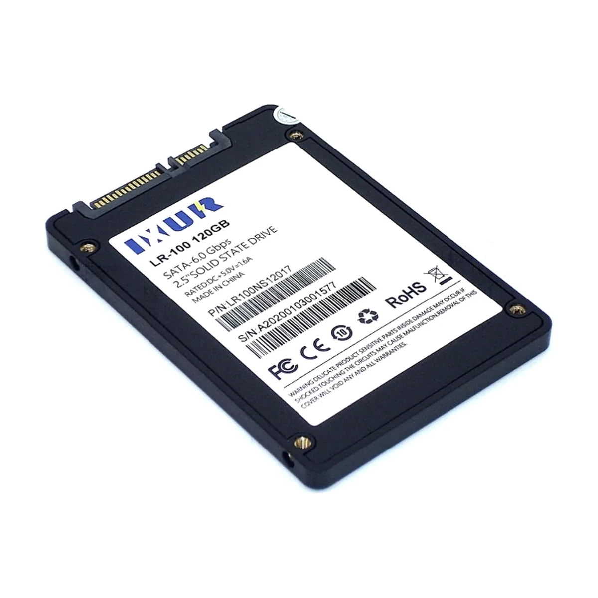 Накопитель SSD IXUR SMS200S3, 120Gb, SATA III, 2.5", R/W 560/500