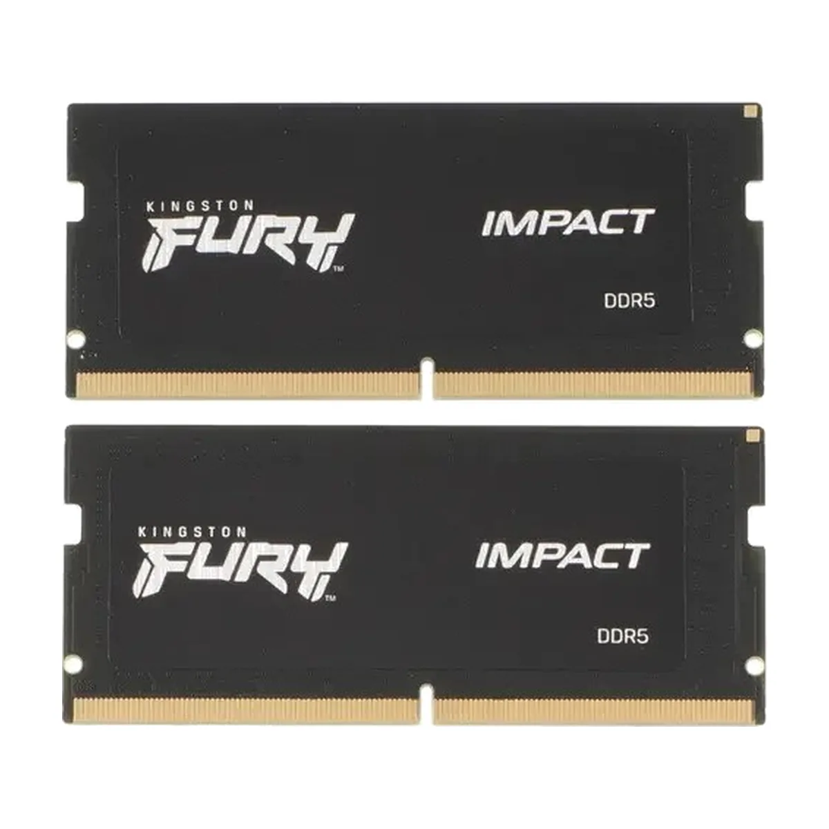 Оперативная память Kingston Fury Impact, DDR5, 32GB (1x32GB), 4800MHz, CL38 SO-DIMM