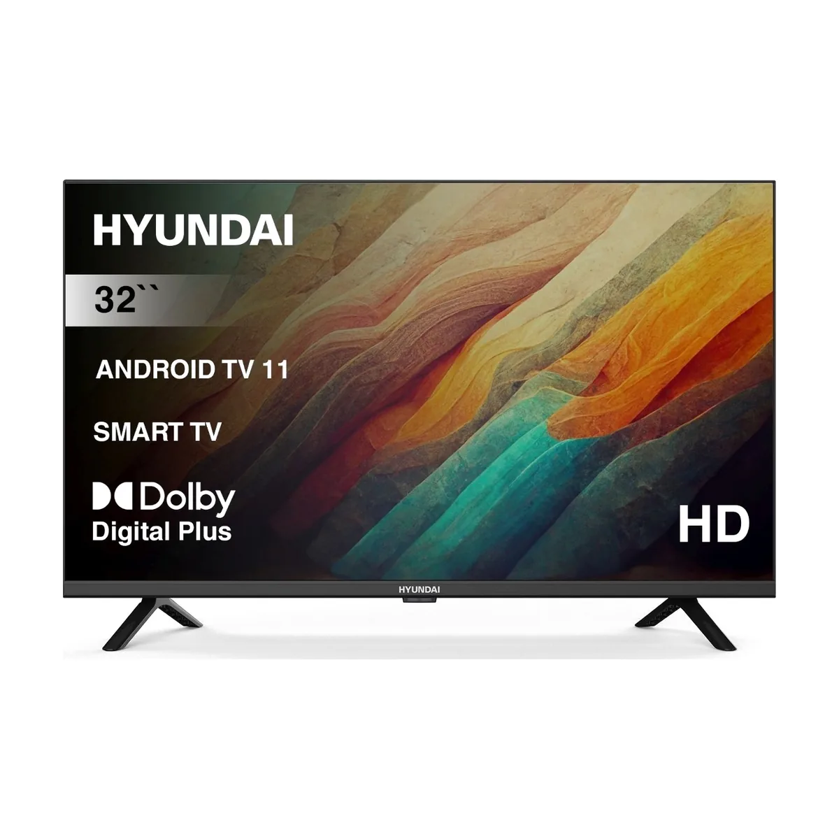 Телевизор Hyundai 32" H-LED32BS5002 черный LED HD 60Hz Smart TV