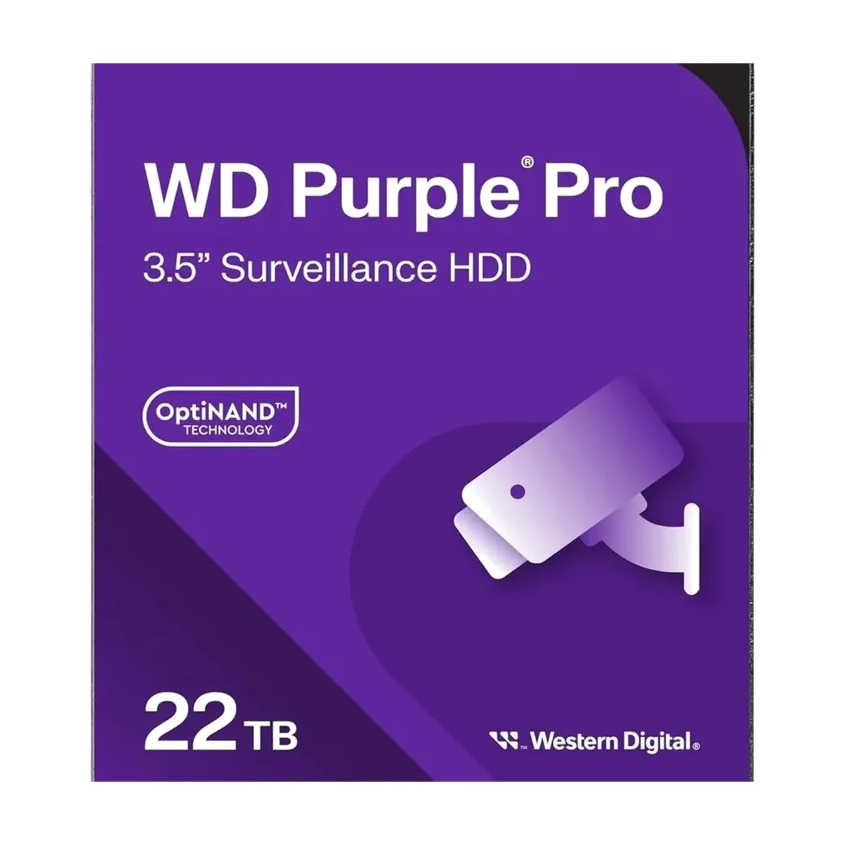 Жесткий диск HDD WD Purple Pro 22Tb 7200rpm SATA 512Mb 3.5"