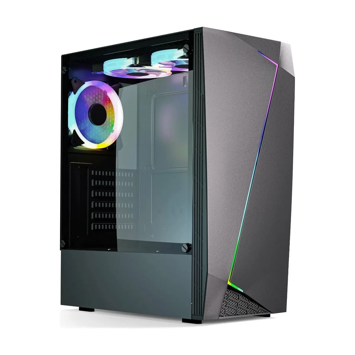Компьютерный корпус ABR GQ-2 (8018) (USB 3.0X1 + USB 2.0 X2+audio)