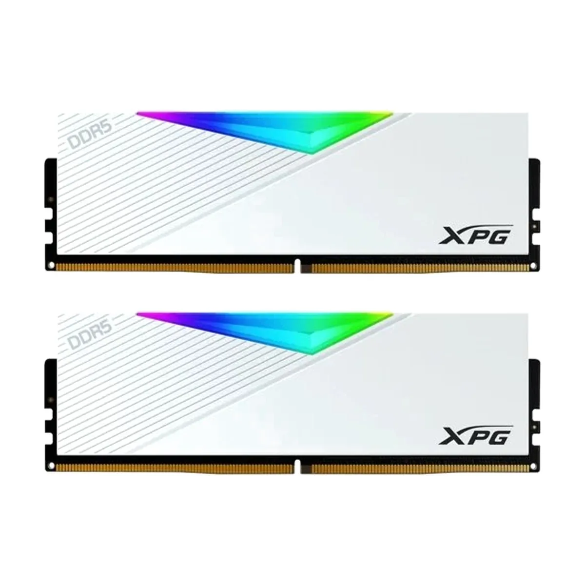 Оперативная память XPG Lancer, DDR5, 32Gb (2x16Gb), 6000MHz, CL30, DIMM, с радиаторами, RGB, белый