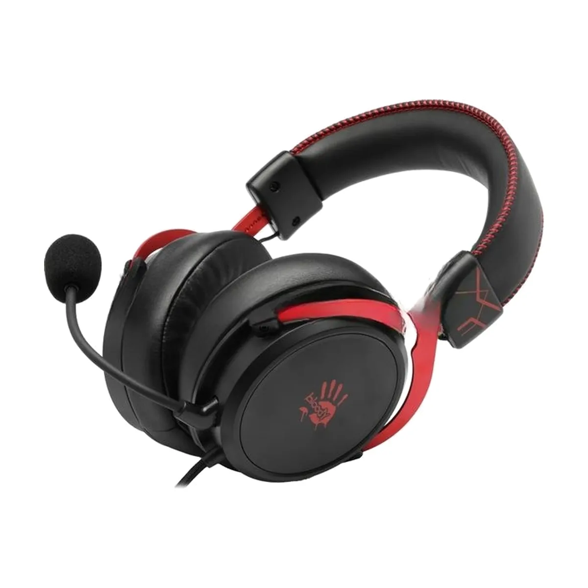 Гарнитура Bloody M590i Sports красный-чёрный, проводная, USB