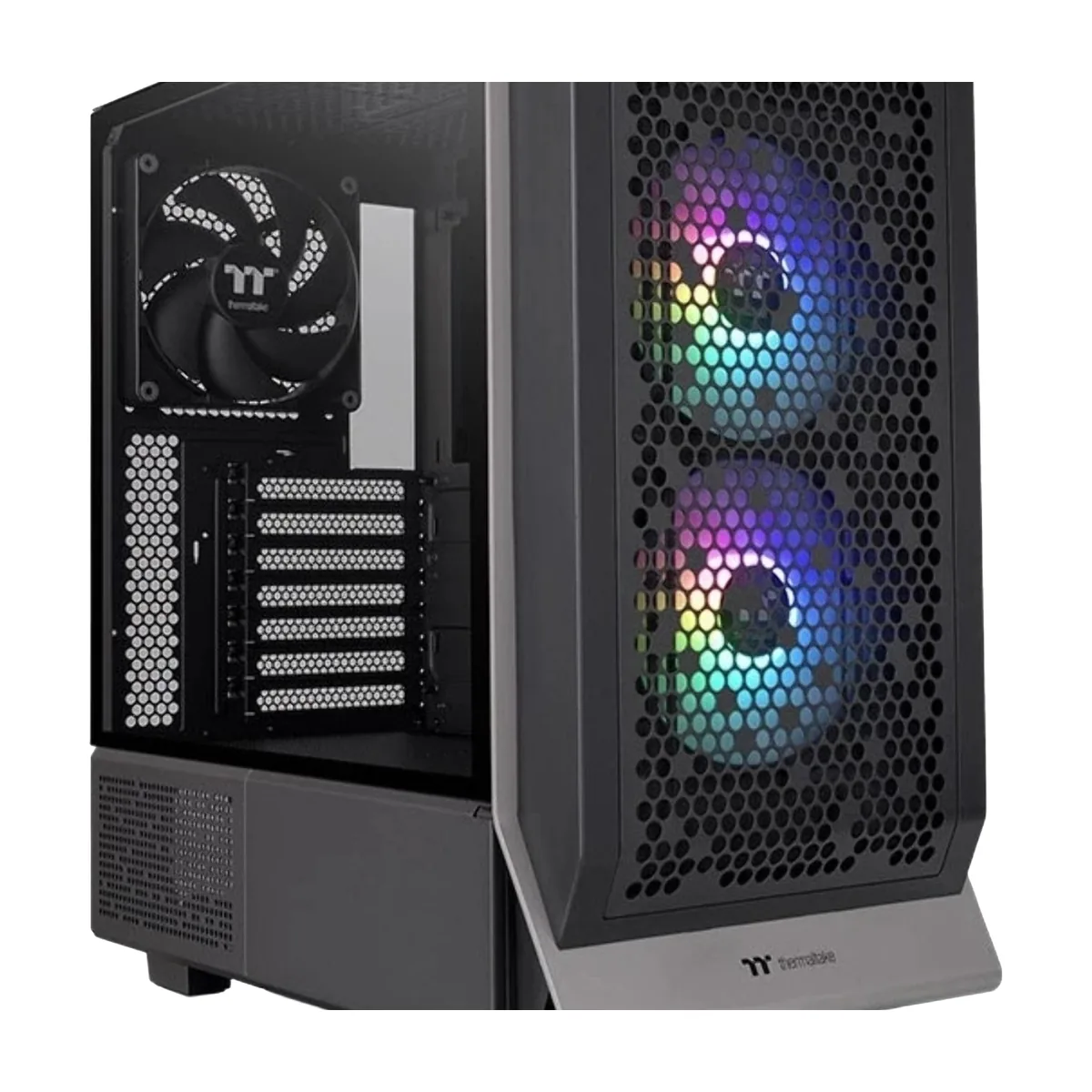 Компьютерный корпус Thermaltake Ceres 300 TG ARGB черный без БП ATX 3x140мм 2xUSB 3.0 1xUSB3.1 audio bott PSU