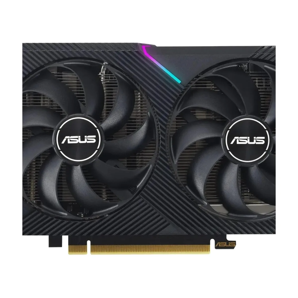 Видеокарта ASUS GeForce RTX 3050 Dual V2 OC Edition, 8 GB GDDR6, 128 bit, DVI-D, DisplayPort, HDMI, GPU 1552 MHz