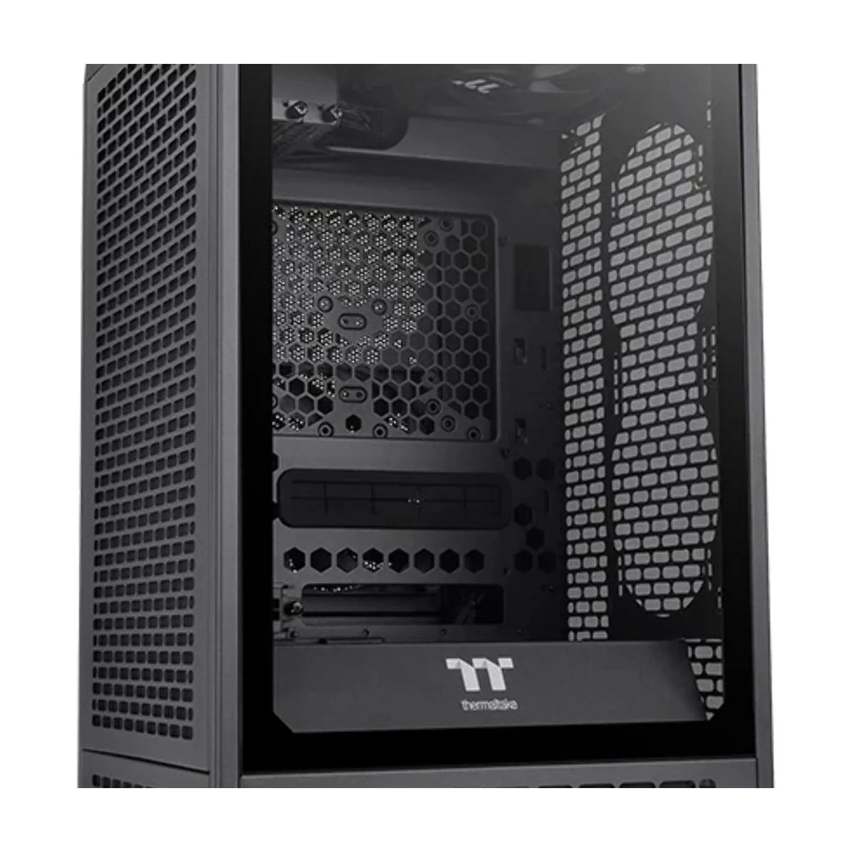 Компьютерный корпус Thermaltake The Tower 200 черный без БП miniITX 11x120мм 5x140мм 2xUSB 3.0 audio bott PSU