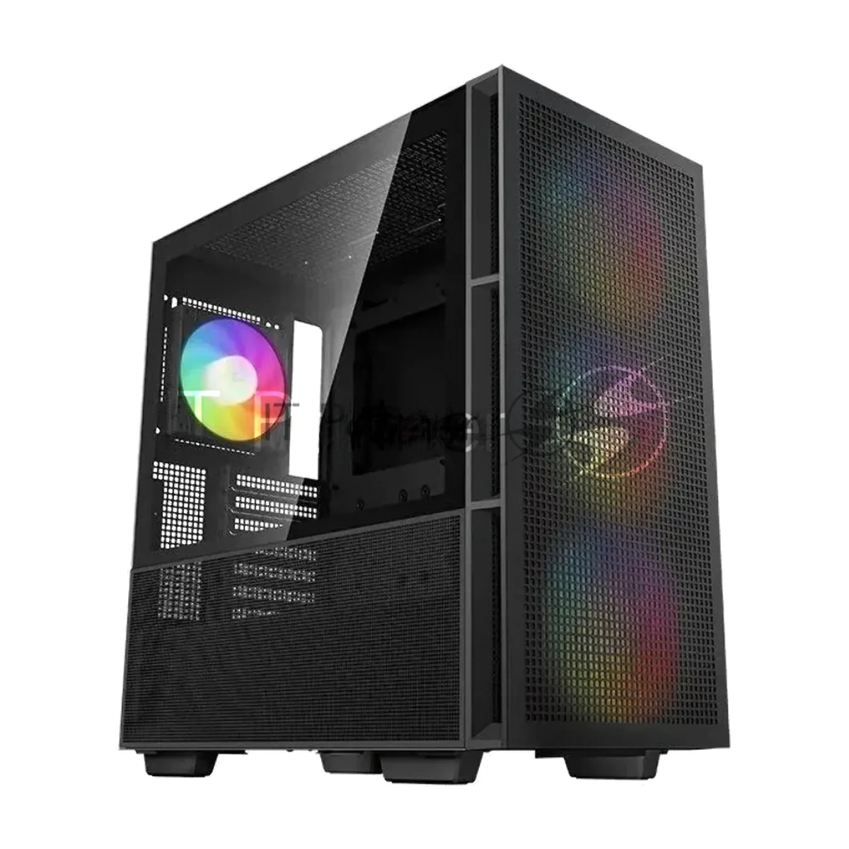 Компьютерный корпус DeepCool CH560 черный (R-CH560-BKAPE4-G-1) (ATX, без БП, 2хUSB, с окном)