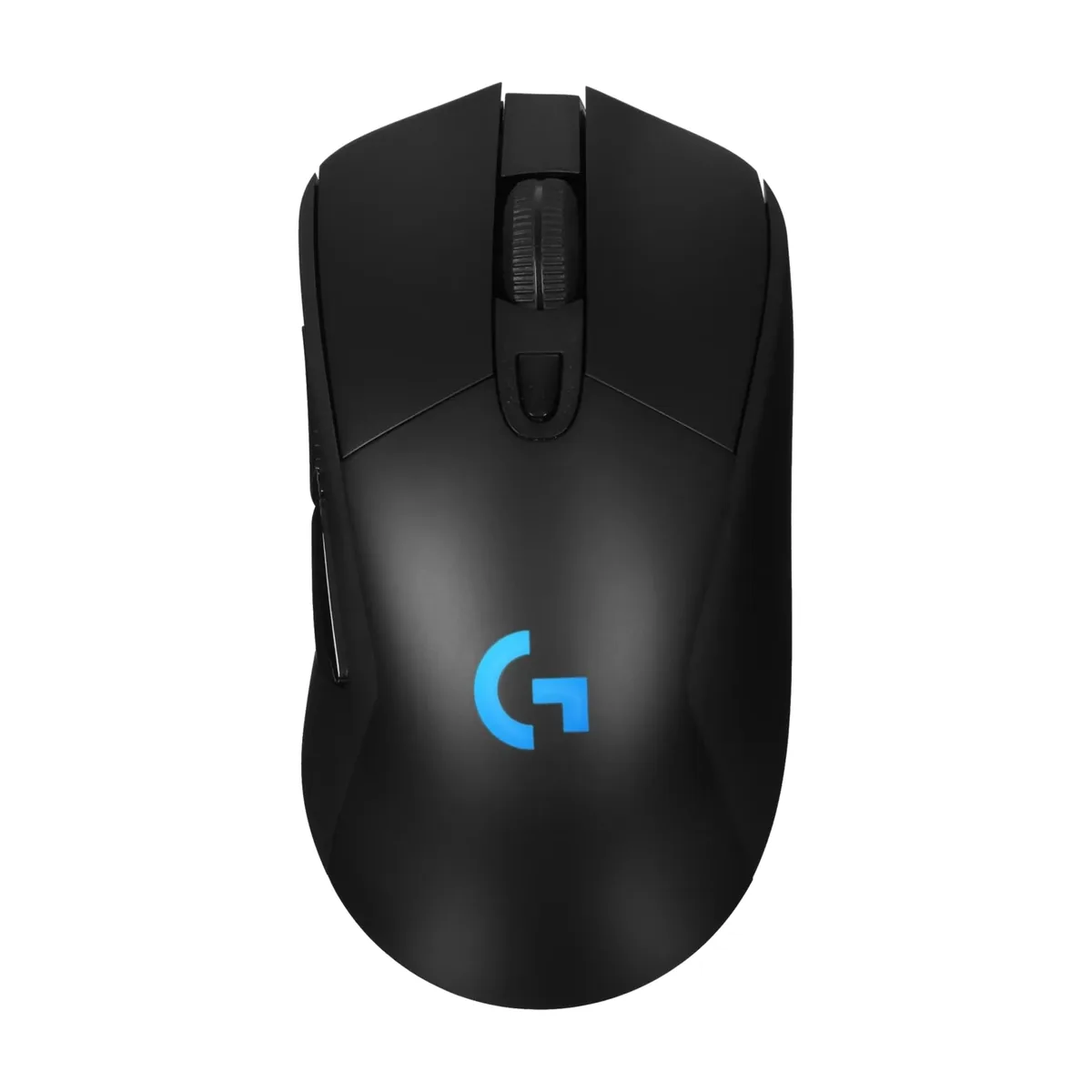Мышь игровая Logitech G703 Lightspeed черная, сенсор 100-25600dpi (Hero25K), беспроводная 2.4GHz + USB 1,8м, 5 программируемых кнопок + колесо прокрутки, RGB-подсветка, под правую руку