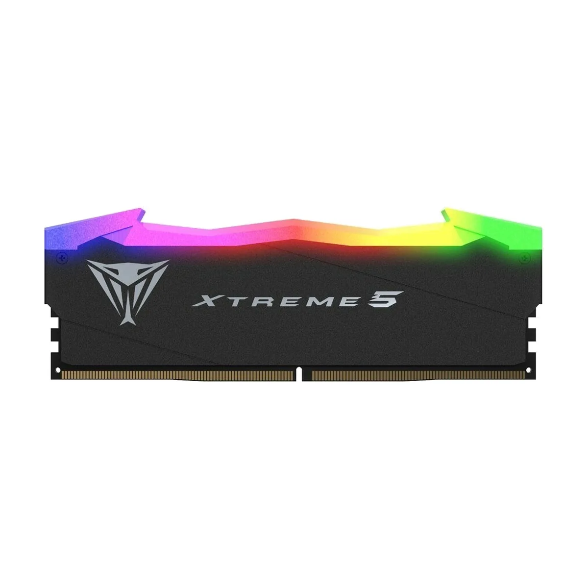 Оперативная память Patriot Viper Xtreme 5, DDR5, 48GB (2x24GB), 8000MHz, CL38, DIMM, с радиаторами, RGB, черный
