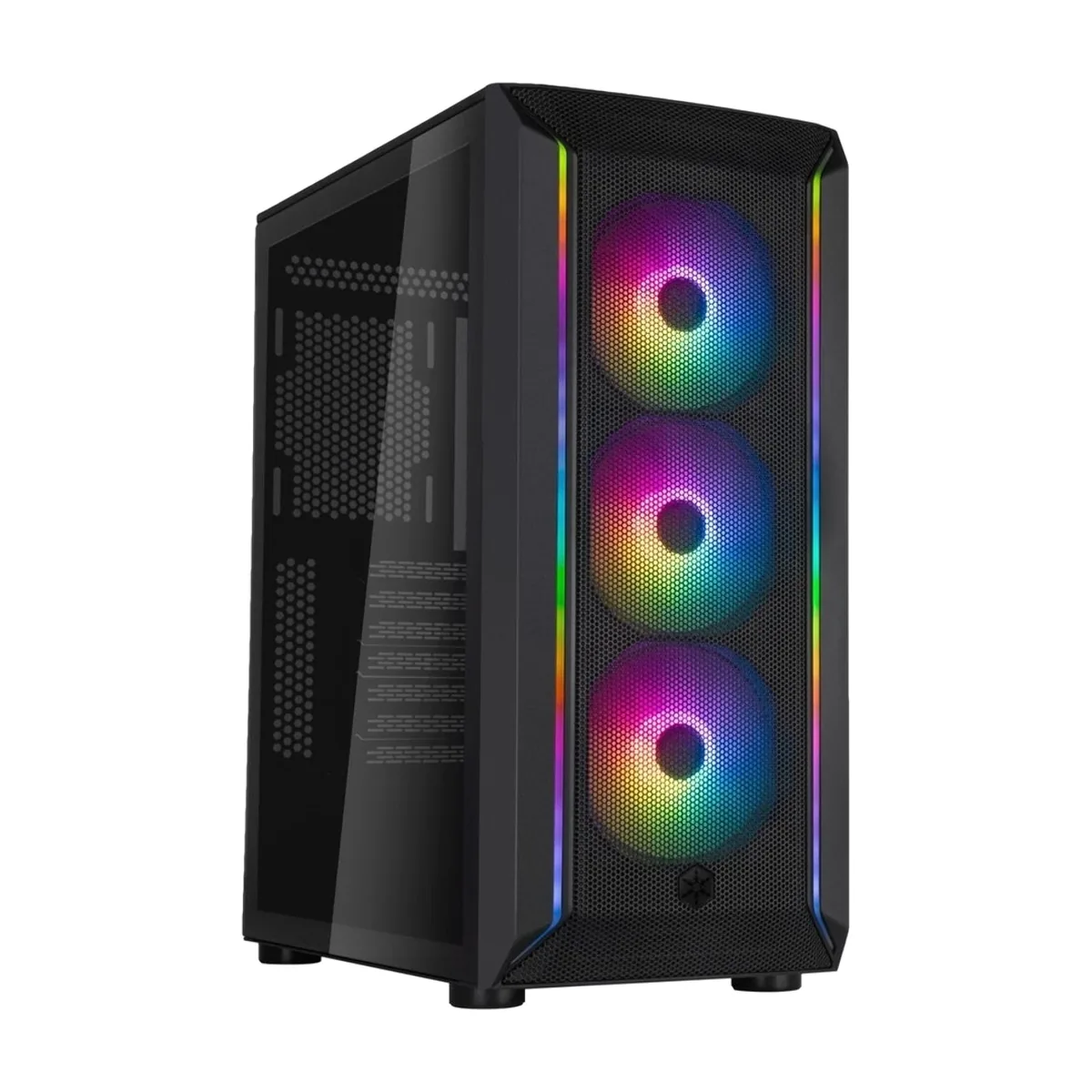 Компьютерный корпус Silverstone G41FA511ZBG0020 High airflow ATX gaming chassis with excellent cooling potential High airflow ATX gaming chassis with excellent cooling potential