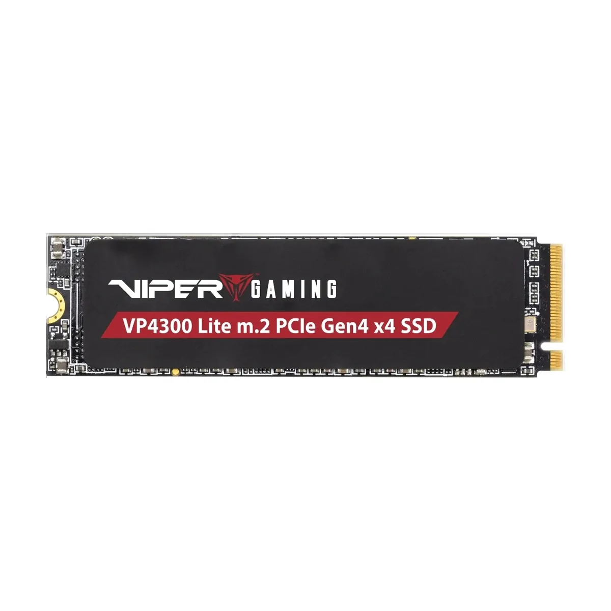 Накопитель SSD Patriot Viper VP4300 Lite, 2Tb, PCIe 4.0 x4, M.2 2280, NVMe, R/W 7400/6400, с радиатором