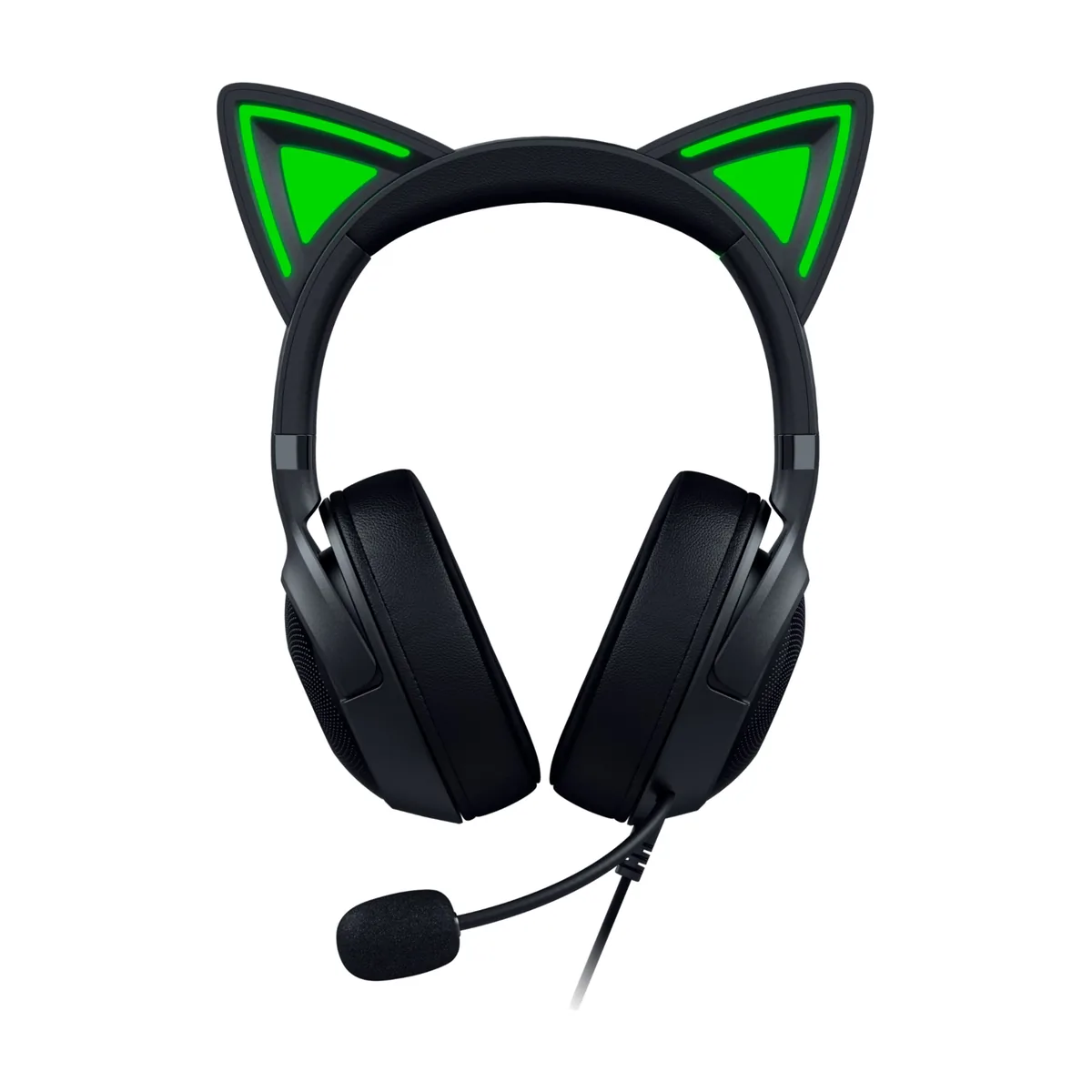 Гарнитура Razer Kraken Kitty V2 чёрный, проводная, USB, подсветка