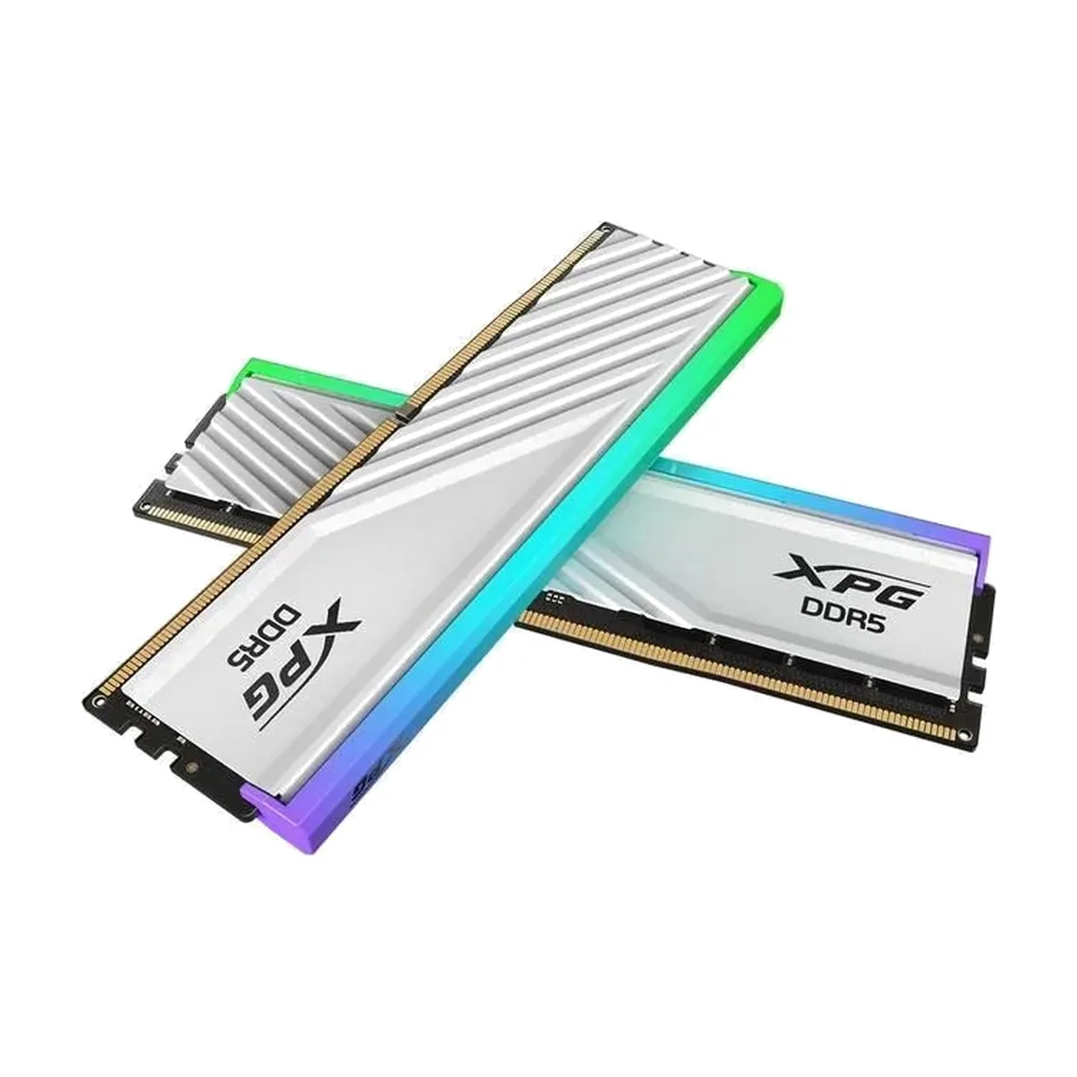 Оперативная память XPG Lancer Blade, DDR5, 32GB (2x16GB), 6000MHz, CL30, DIMM, с радиаторами, RGB, белый