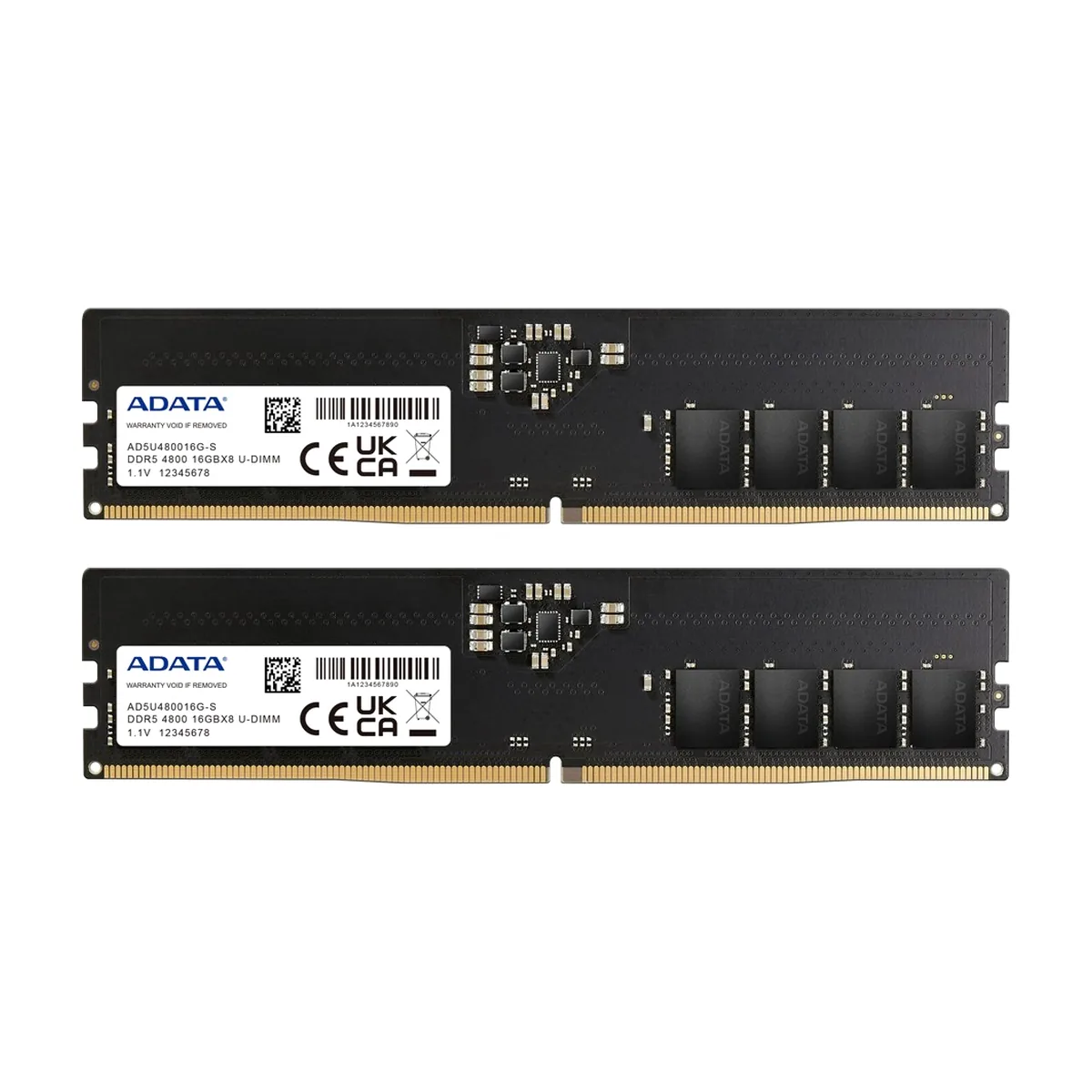 Модуль памяти DIMM 32Gb DDR5-4800 K2 AD5U480016G-DT ADATA