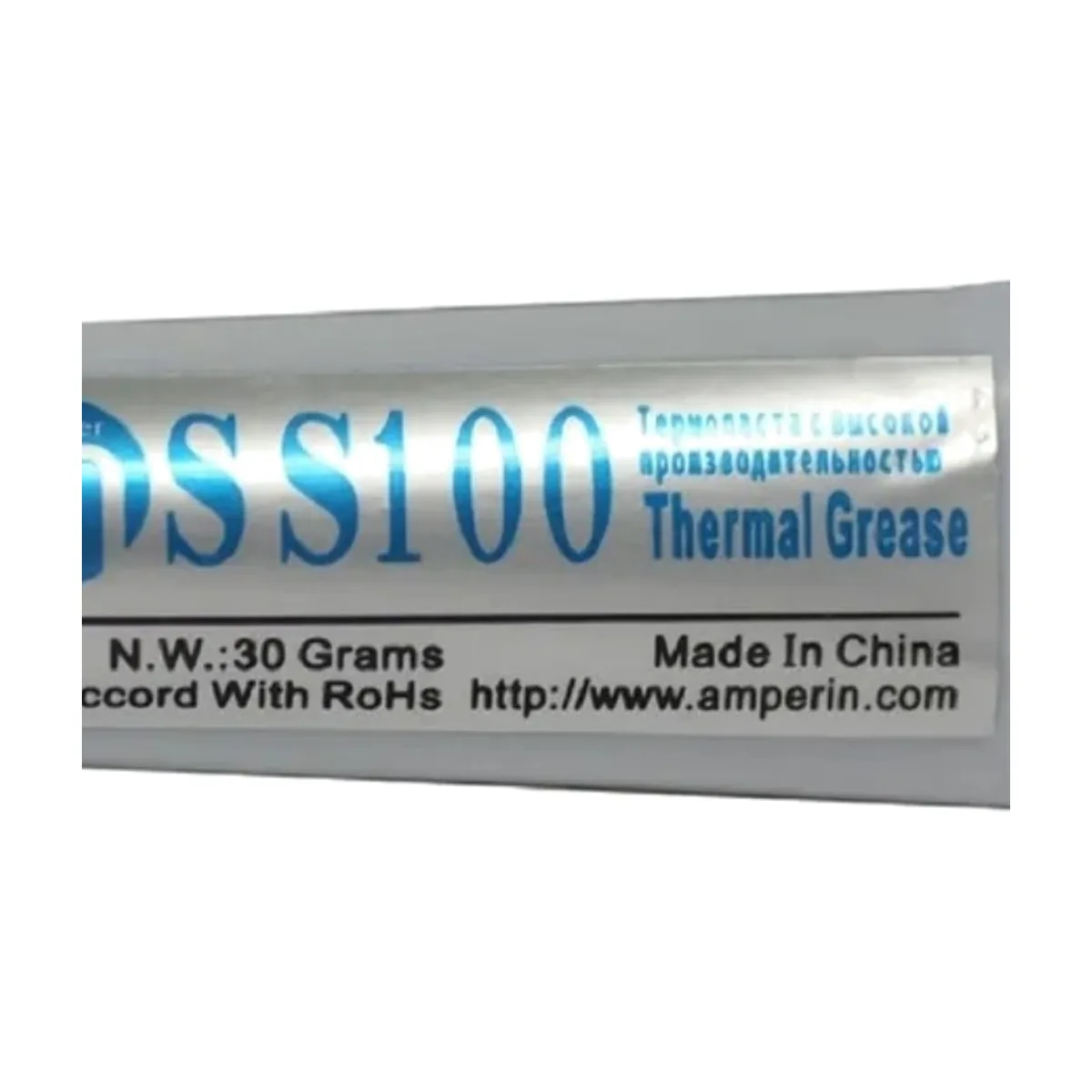 Термопаста Amperin SS100, 30 г, 8.5 Вт/(м⋅К), тюбик