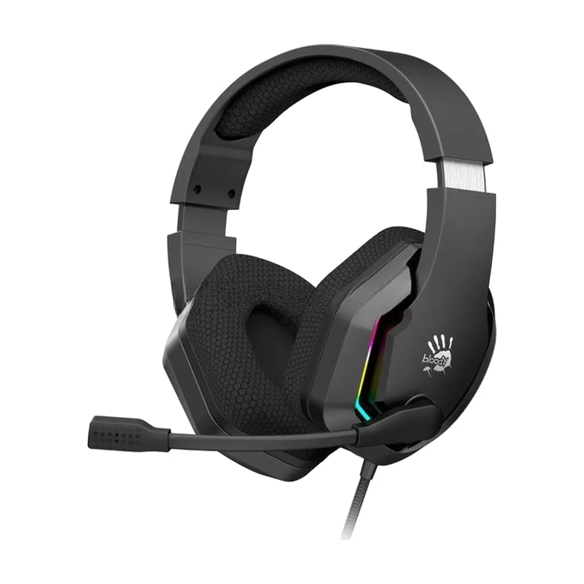 Гарнитура проводная с микрофоном A4Tech Bloody G260 черный 2м мониторные USB оголовье (G260)