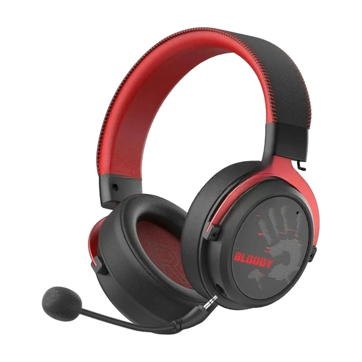 Гарнитура Bloody MR590 Sports Red красный/чёрный, беспроводная + проводная, Bluetooth, до 35 ч