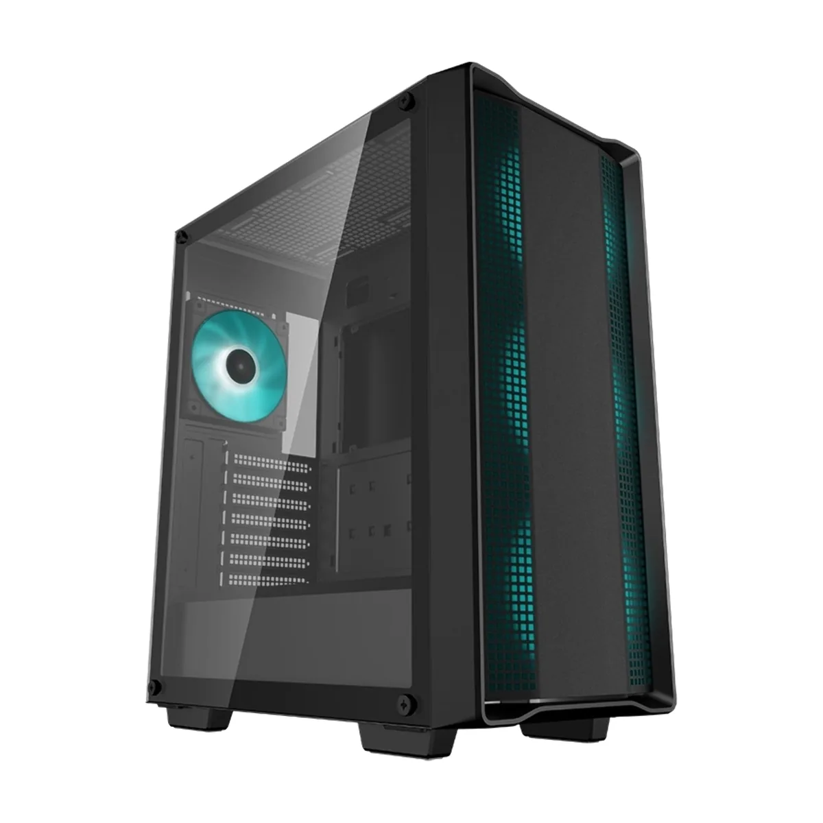 Компьютерный корпус Deepcool CC560 V2 черный без БП ATX 4x120мм 1xUSB 2.0 1xUSB 3.0 audio bott PSU