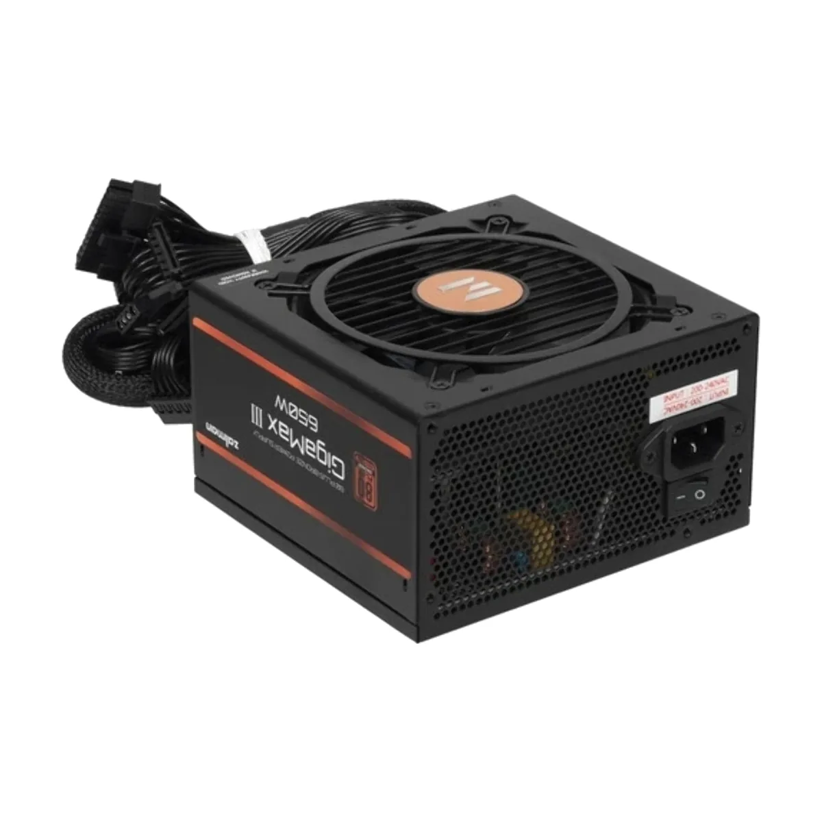 Блок питания Zalman ZM650-GV3 RTL, 650Вт, 80 PLUS Bronze, 120мм, черный