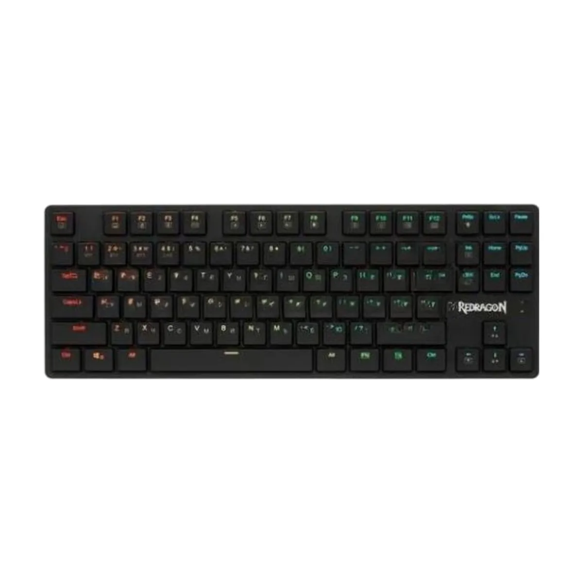 Клавиатура беспроводная Redragon Anubis K539-RGB, USB, Bluetooth/Радиоканал, черный