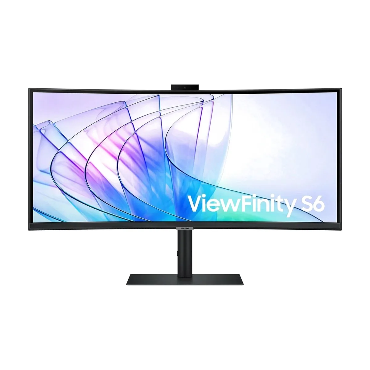 Монитор 34" Samsung ViewFinity S6 S34C650UAIXCI VA 3440x1440, 100 Гц, 5 мс, 21:9, 350 кд/м², 1xHDMI, 1xDP, 3xUSB, 1xUSB-C, 1xUSB-B, 1x3.5 мм, 2x5 Вт, изогнутый R1000, черный